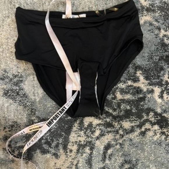 NWT House of CB Anya Pant w/ Crystal Embellishment Black See Through Size XS - Picture 6 of 7